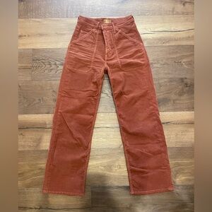 Mother Denim cropped cords size 25